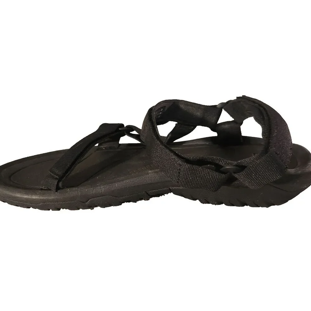Teva Mens Sandals Size 14 Black Adjustable Strap 1019234 Slip On Outdoor Shoes